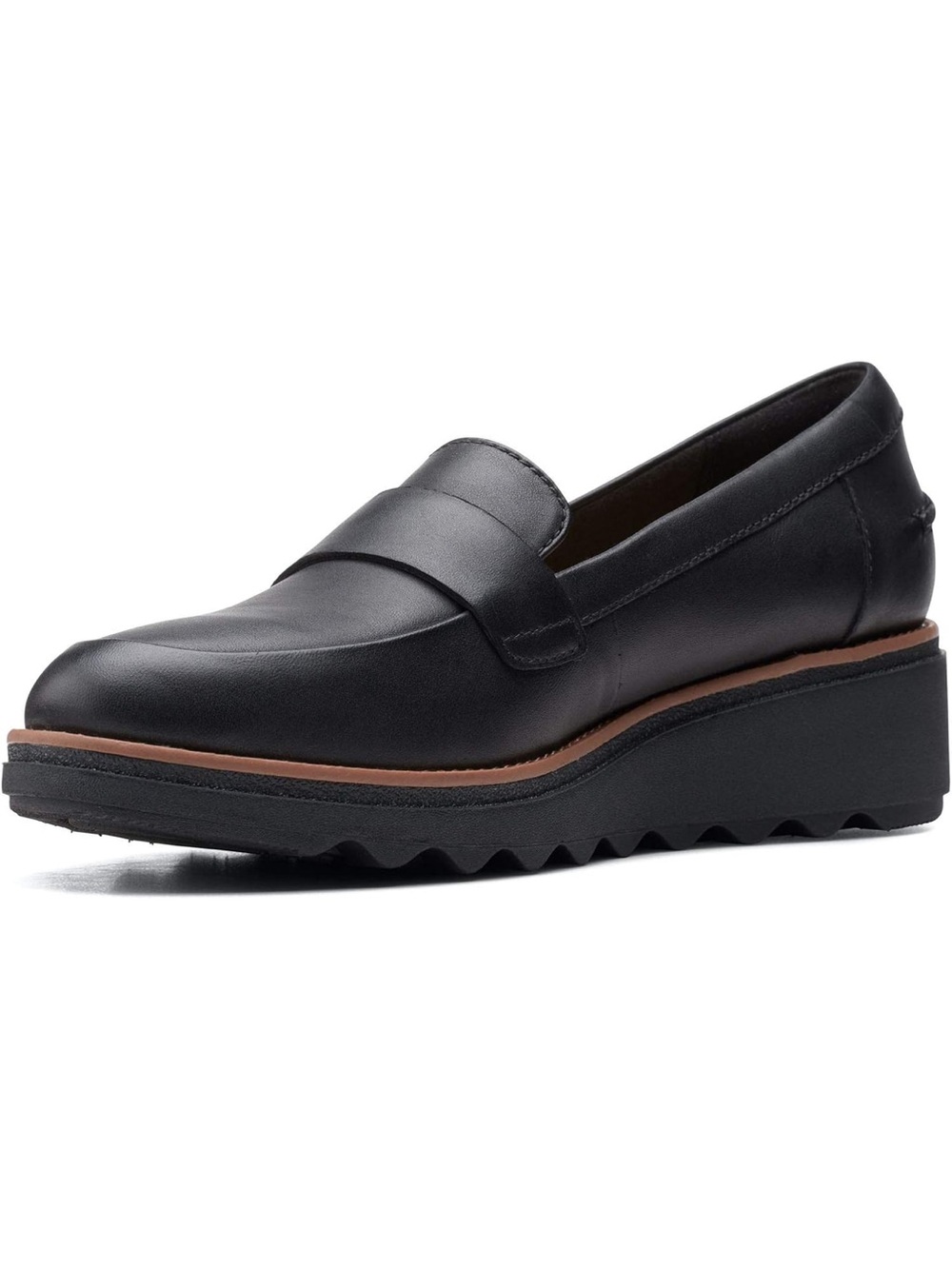 Clarks Women's Sharon Gracie Loafer 6W. 2736-5